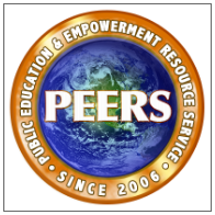 PEERS logo Public Education & Empowerment Resource Service Since 2006
