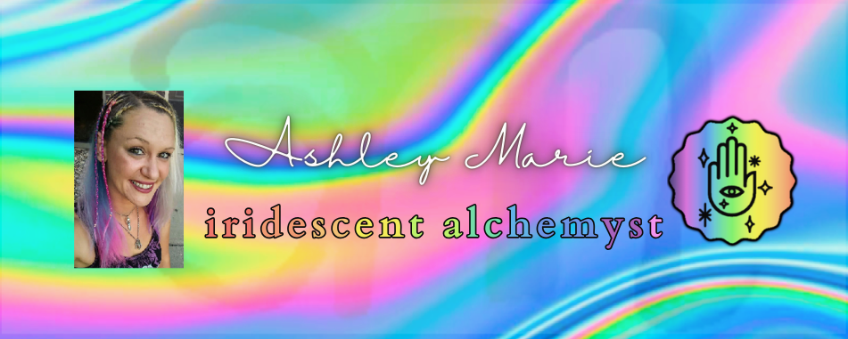 Ashley Marie Iridescent Alchemyst logo cover
