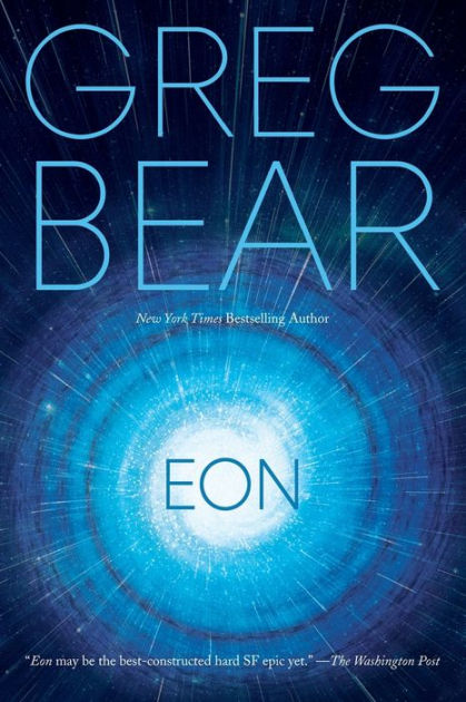 Book cover EON by Greg Bear 1985